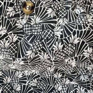 Black and White Pineapple Patterned Pants - by Anthropologie - Size 6